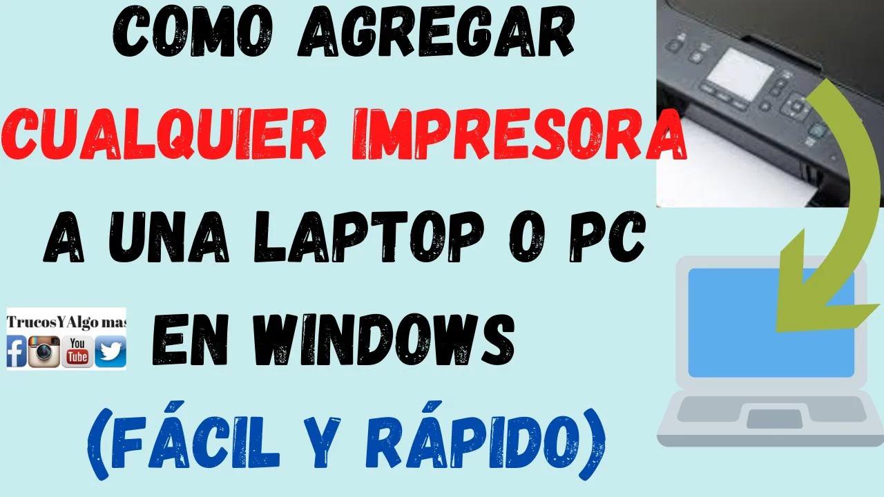 Image Result For Agregar O Instalar Una Impresora En Windows Soporte Tcnico De