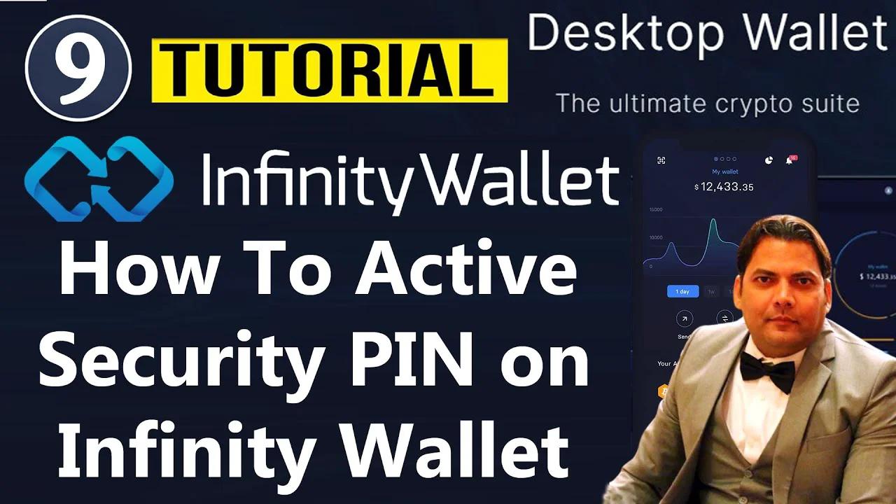 How To Active Security PIN on Infinity Wallet | Best Cryptocurrency Wallets