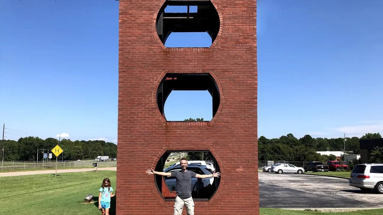 World's Largest Brick Made of Bricks Roadside Attractions in America