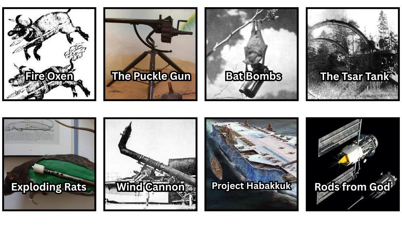 Every Failed Weapon in History explained