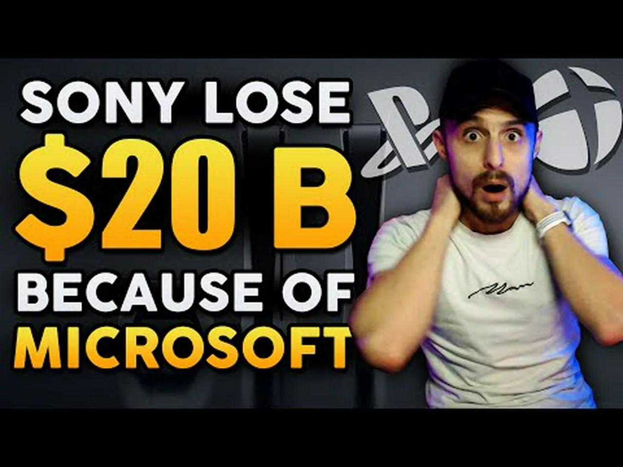 Sony Playstation Responds After 20 Billion Loss After Microsoft Buy