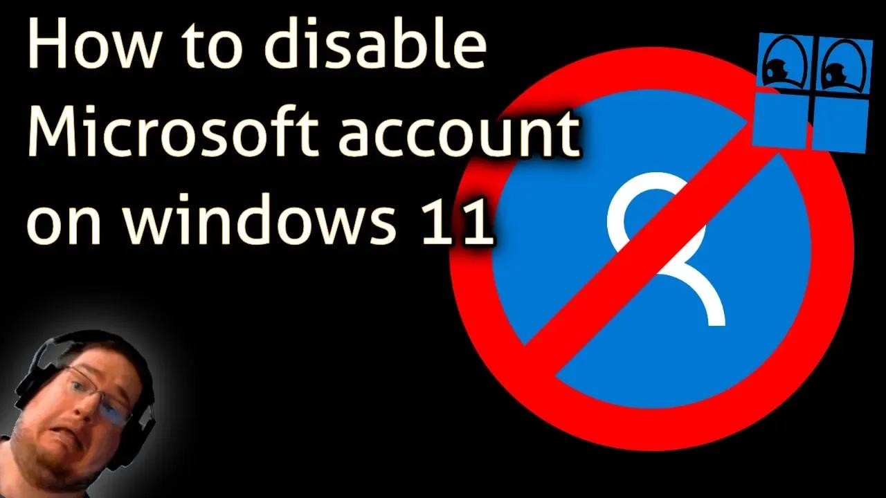 windows 10 disable sign in with microsoft account