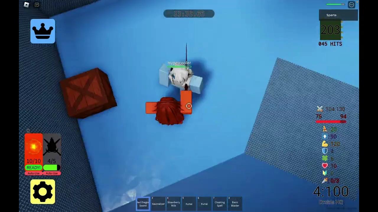 Glass cannons be like pt 2 RGD #roblox #randomlygenerateddroids