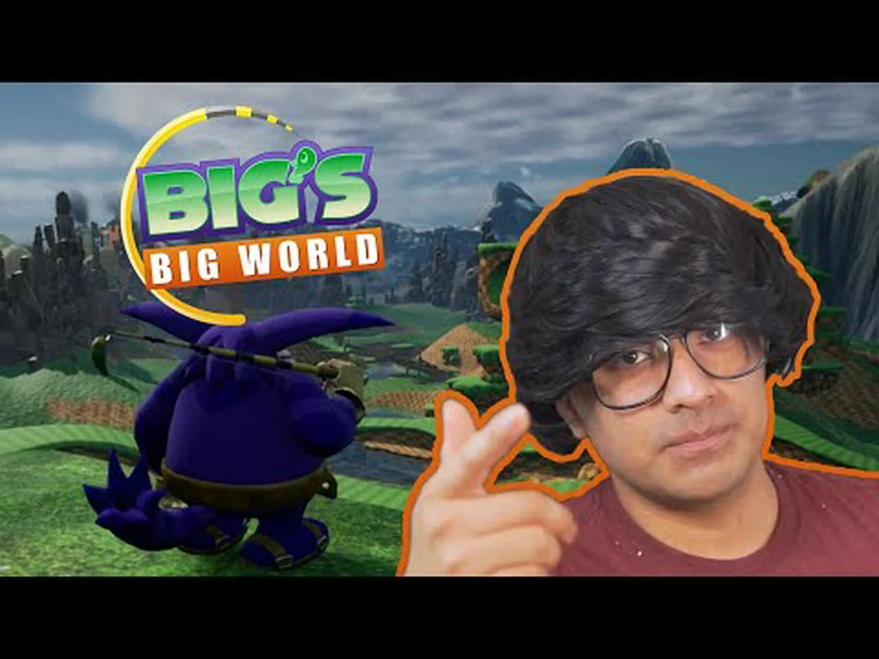Sonic Frontiers Game Play but with Big? Big's Big World