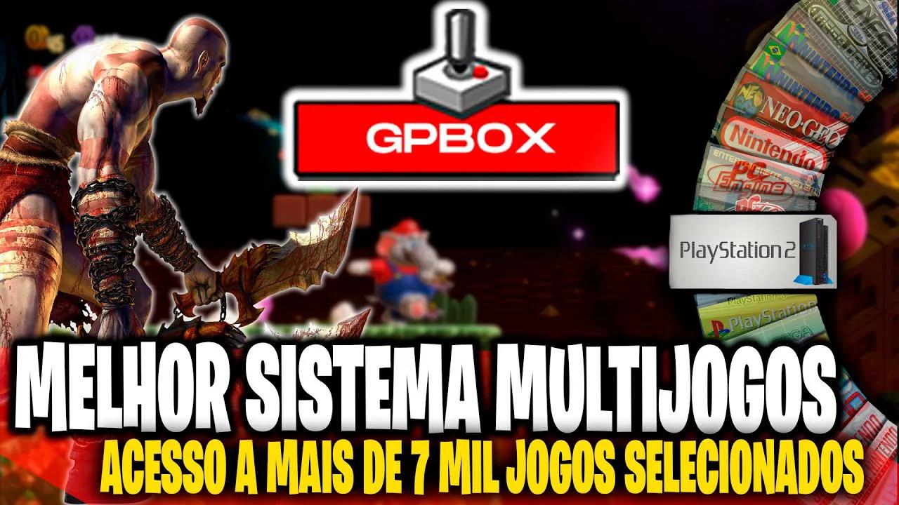 GP-BOX O MELHOR SISTEMA DE EMULAÇÃO DO MERCADO- MAIS DE 10 MIL JOGOS ...