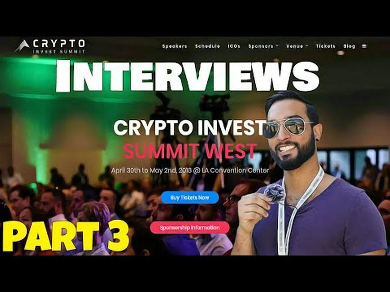 Crypto Invest Summit 2018 - Taylor of MyCrypto / Chris Cole (Crypto Invest Summit 2018)