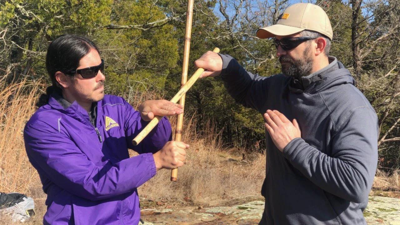 Kali Stick Drills Thrust and Slash
