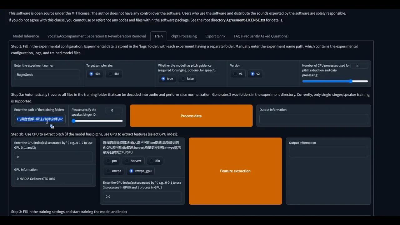 [Speed Video] Train Model RVC Local : EasyGUI Voice