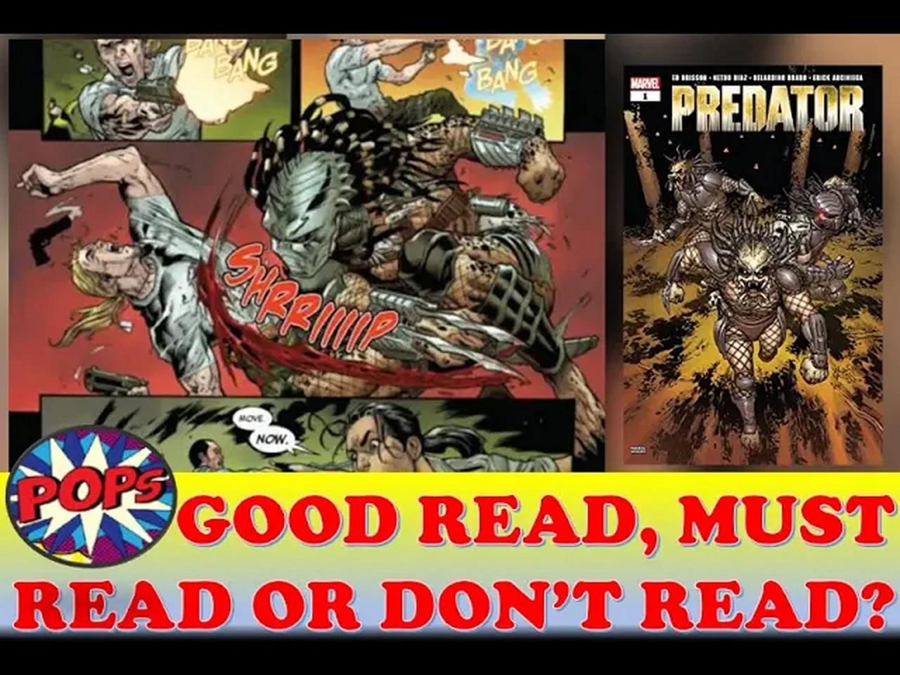 Predator 1 Comic Review Can Ed Brisson Bring Readers Back