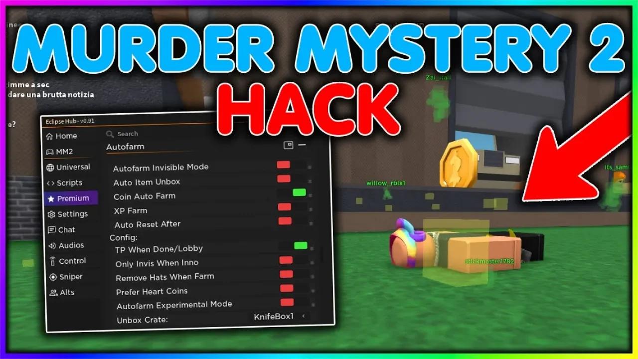 SCRIPT MURDER MYSTERY 2 HACK PASTEBIN GUI 2023