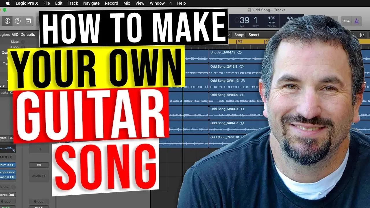 how-to-make-your-own-guitar-songs-logic-pro-x-tip