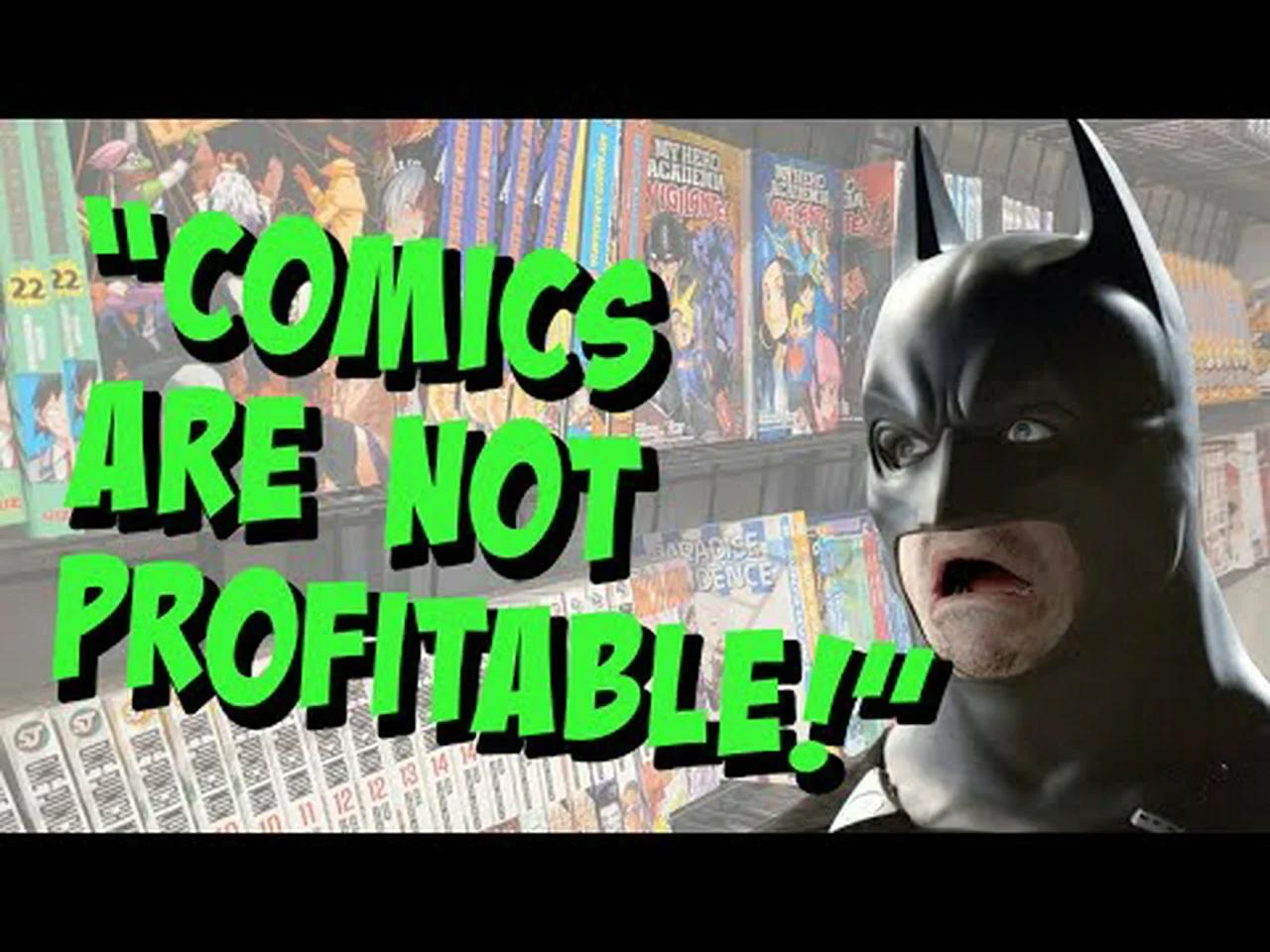 Comic Store Owner Admits: DC Comics & Marvel Are NOT PROFITABLE!