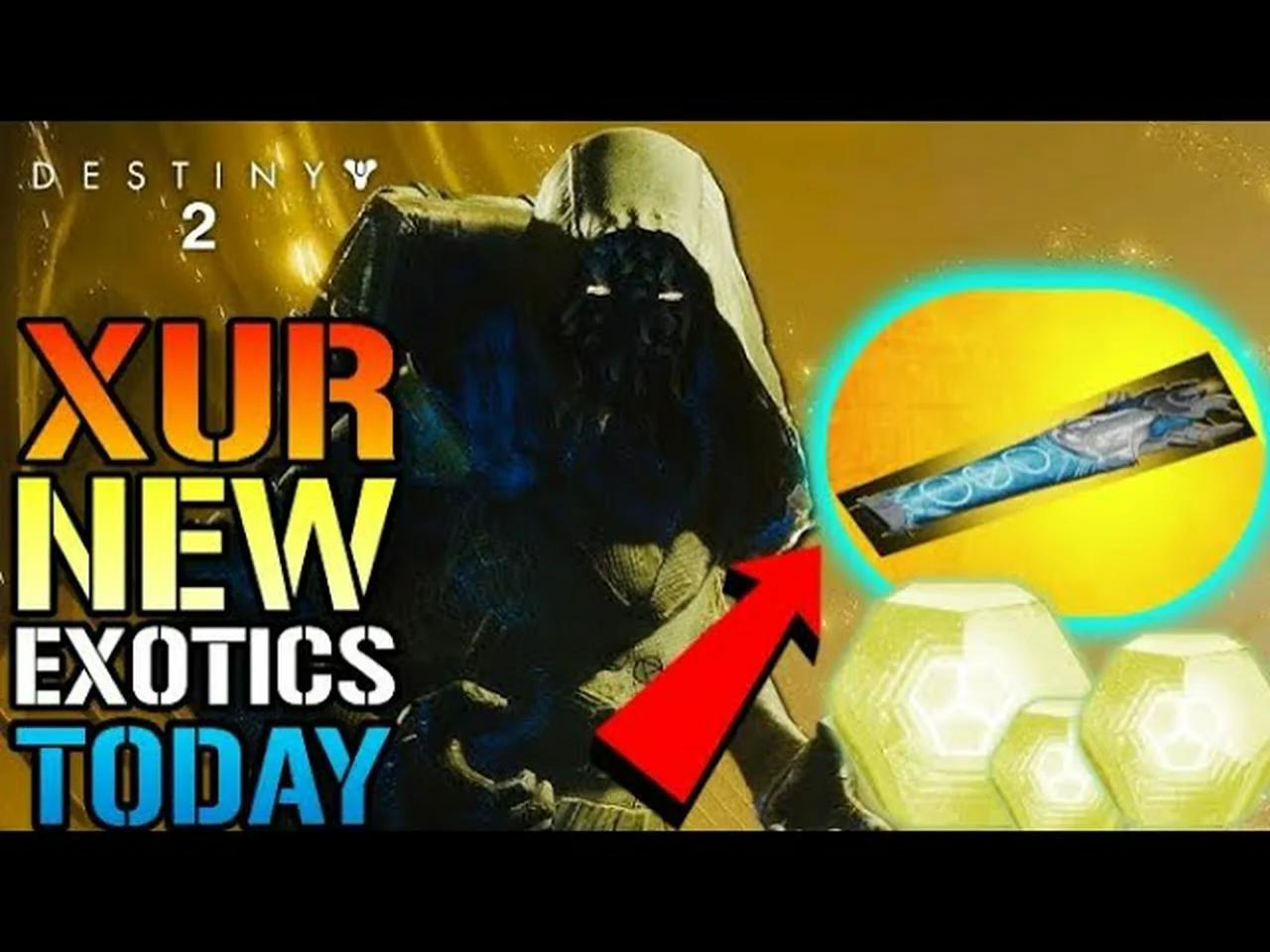 Destiny 2: XUR Have 3 God Roll Weapons! XURFBOARD & EXOTICS TODAY! Oct