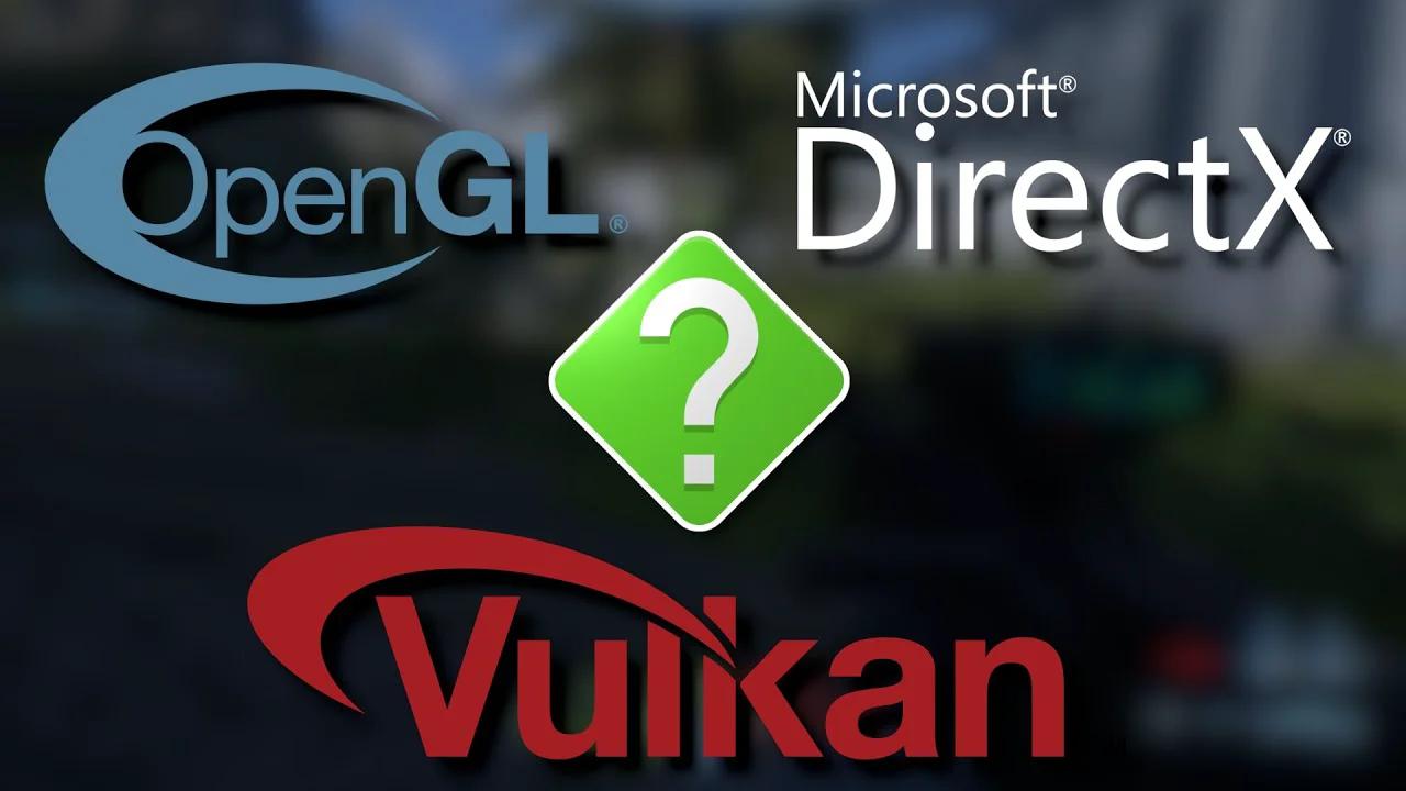 ¿Que son y para que sirven las API Graficas? (Vulkan, OpenGL, DirectX, etc)