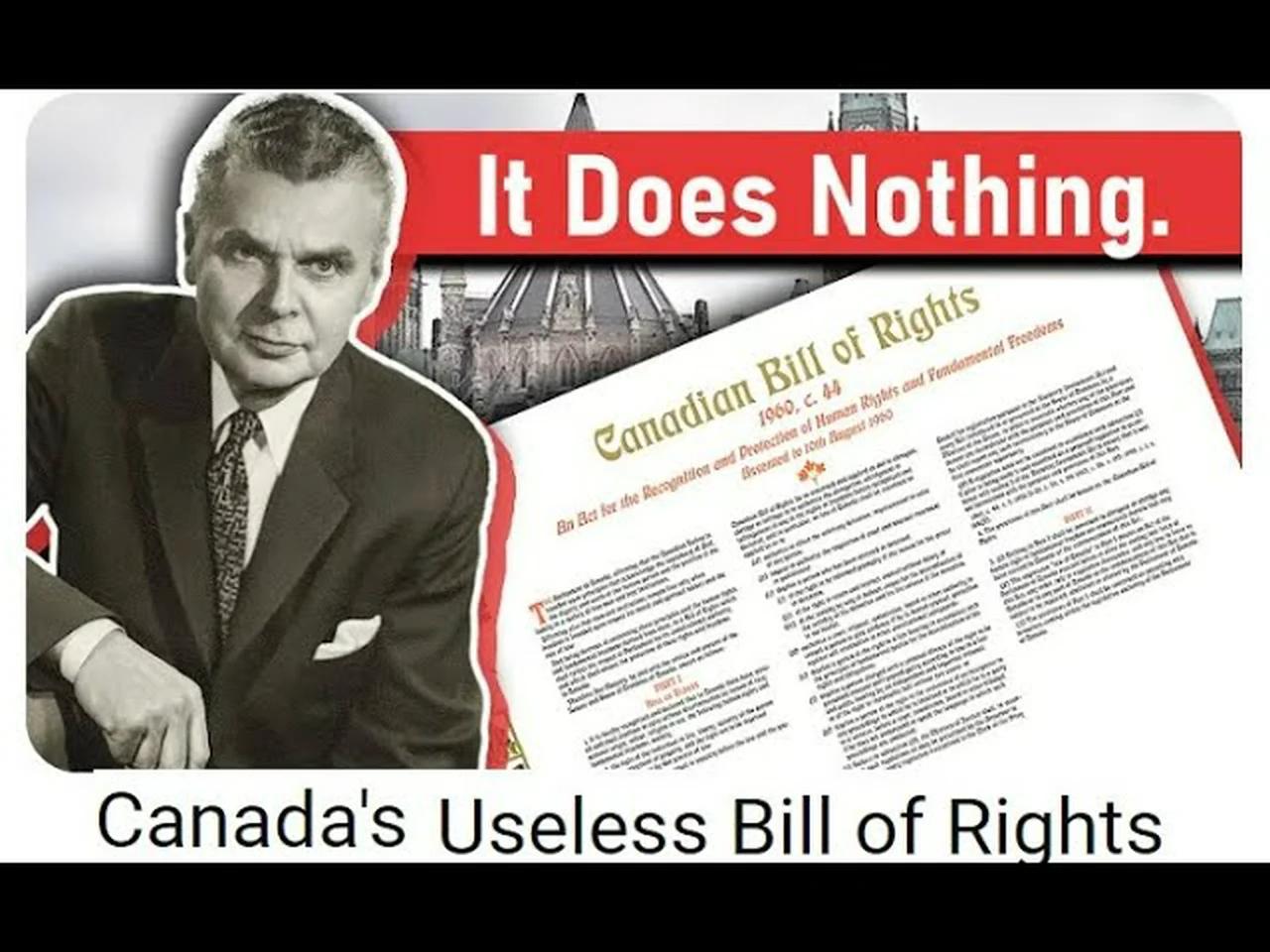 definition of canadian bill of rights