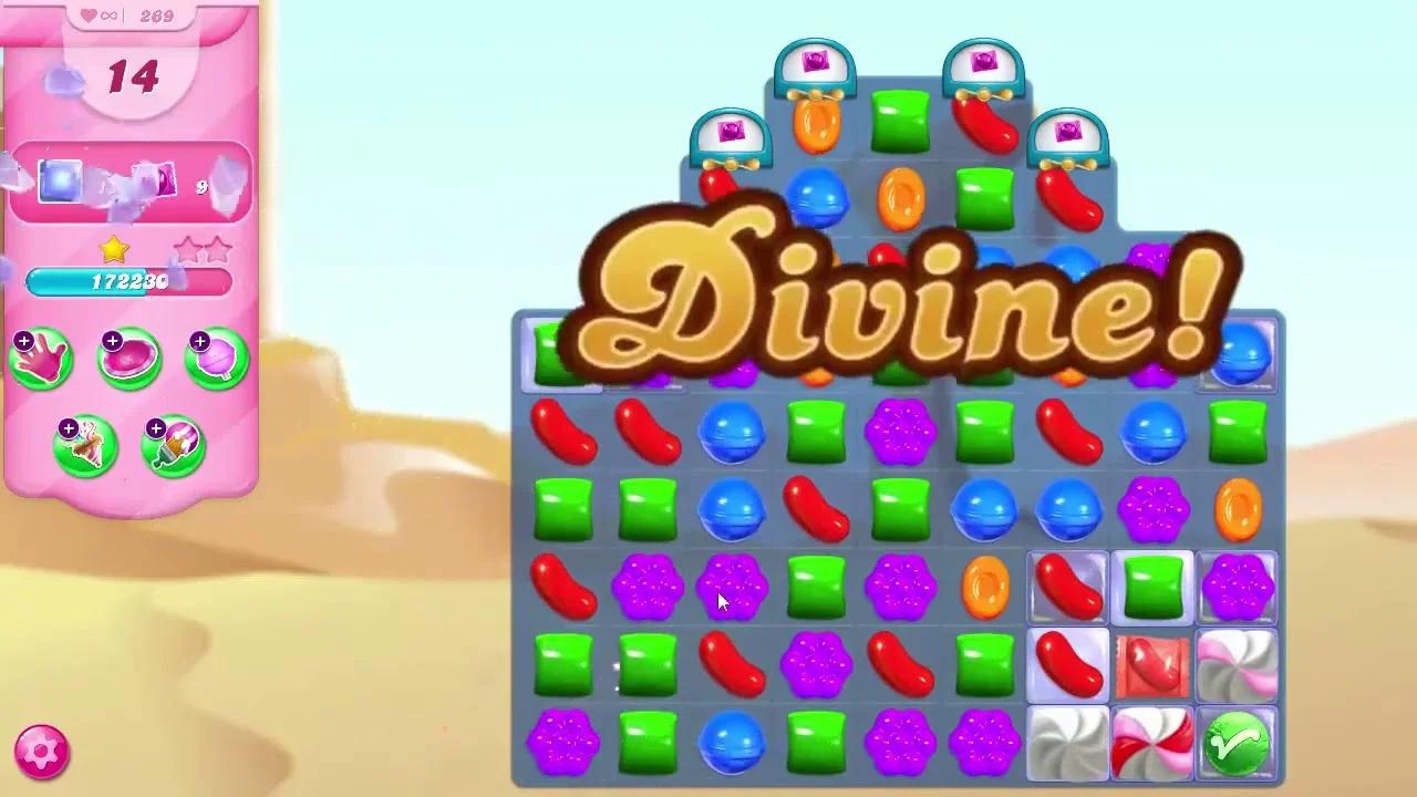 Candy Crush Saga Level 269 Walkthrough No Boosters Android Puzzle Game