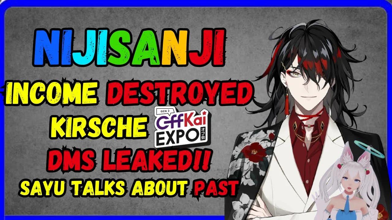Nijisanji destroys itself, Kirsche DMs leaked