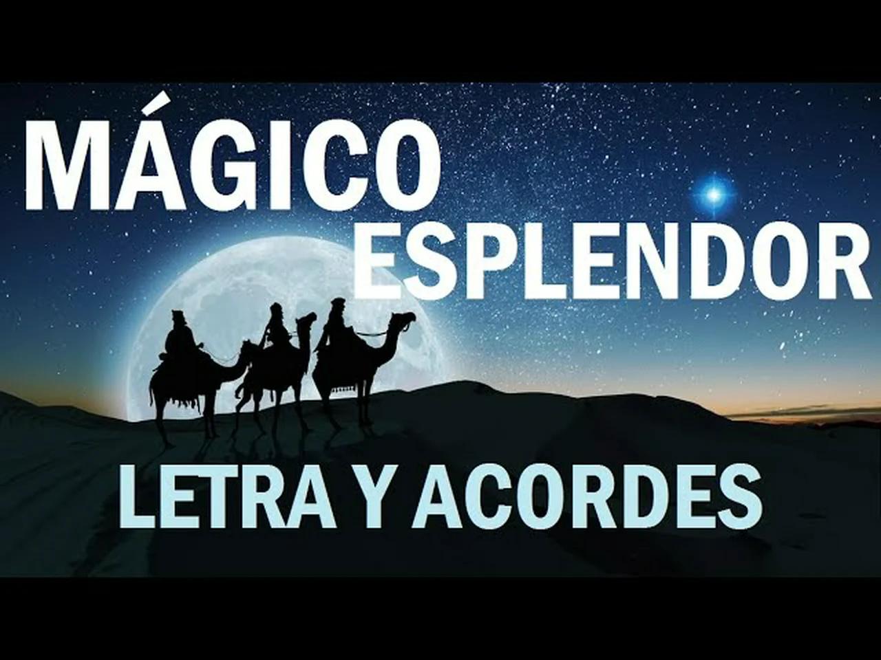 MÁGICO ESPLENDOR Los Veleritos Letra y Acordes Ritmo Aguinaldo CUATRO ...