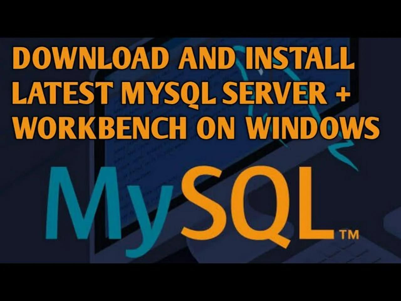 How to Install MySQL - MySQL download and install windows 10/11 { Updated }