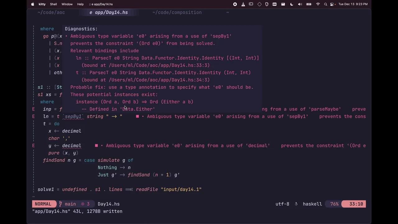 common advent of code L