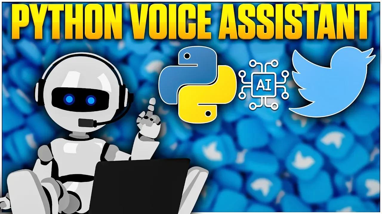 Python Voice Assistant for Twitter - Tweet with Your Voice!