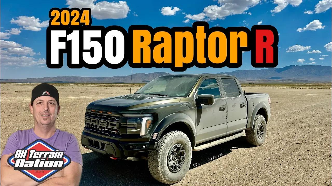 2024 Ford F150 RAPTOR R - Off Road Drive and Review