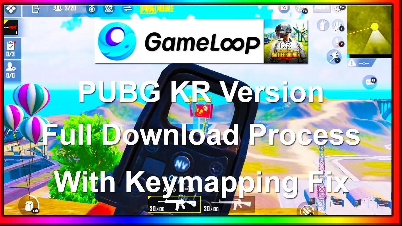 Install PUBG Mobile Korean (KR) Version on Gameloop |Gameloop 7.1 ...