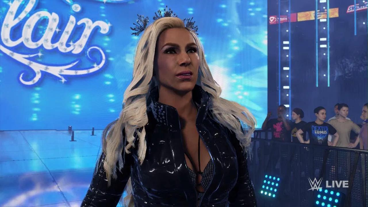 WWE 2K24 - Roxanne Perez VS Charlotte Flair VS Tiffany Stratton