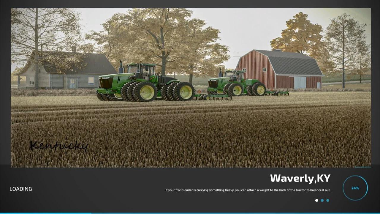 Waverly KY Updated version v1.0 FS22 MAP REVIEW PC 2024