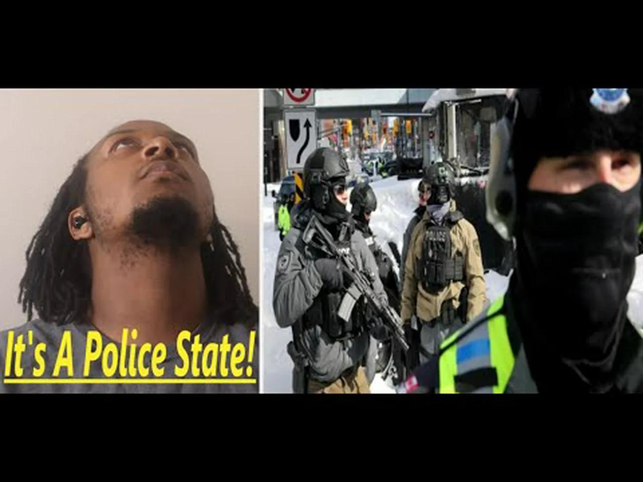 Ottawa Canada Is Now A Police State Just Doing They Jobs