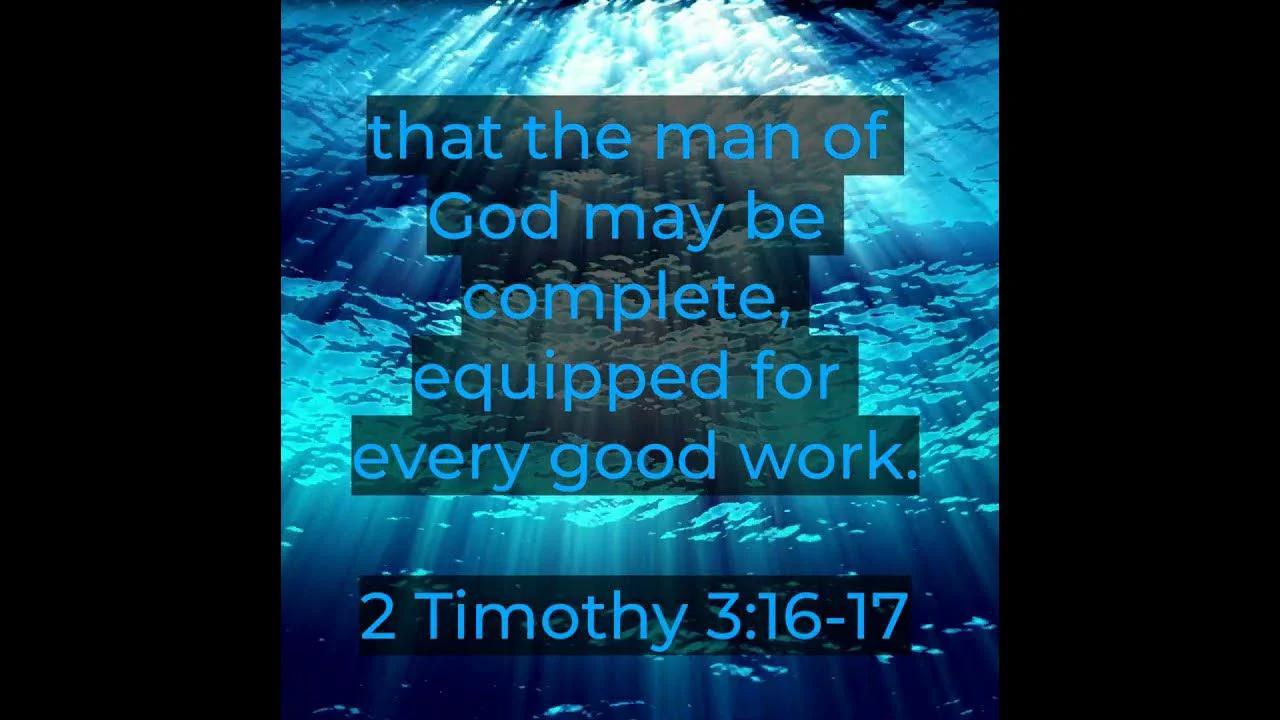 2 timothy 3 16 explanation