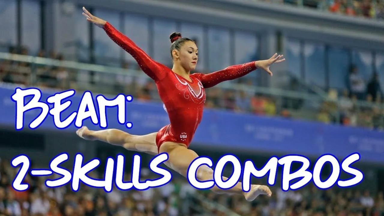 gymnastics-6-amazing-2-skills-combinations-on-beam