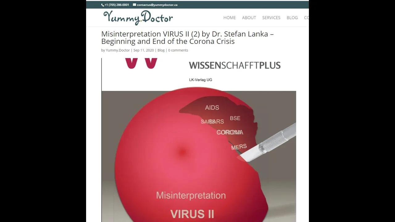 Misinterpretation VIRUS II by Dr. Stefan Lanka, Amandha Vollmer Narration