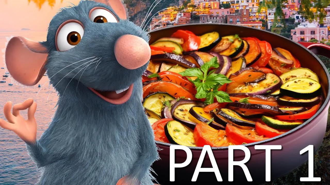 HOW TO MAKE RATATOUILLE! The Full Recipe Part 1 Ingredients, Cutting ...
