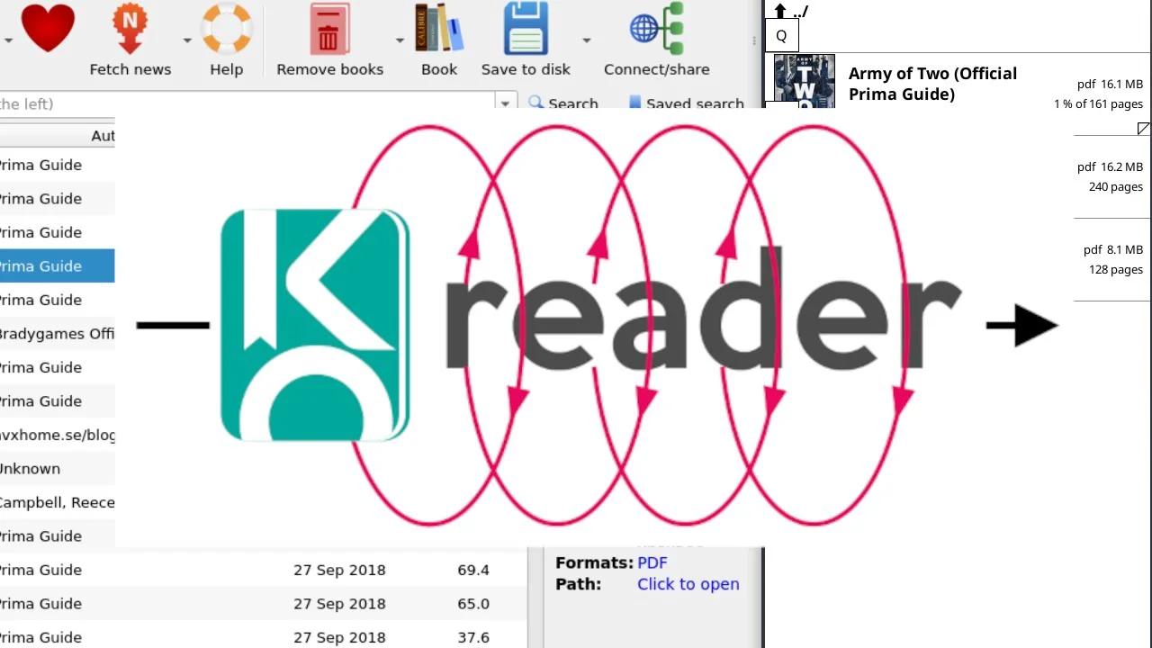 KOReader - E-ink Document Viewer - Linux Android Eink