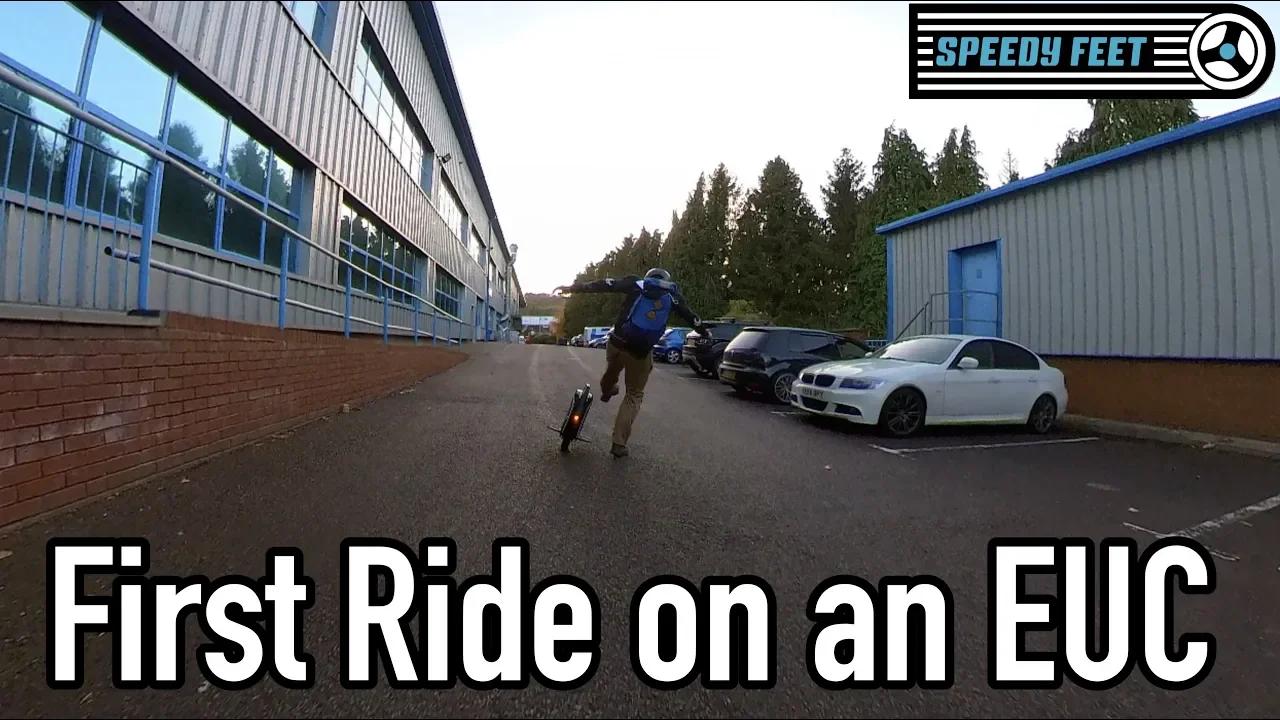 Can A Tech Ride Andrew First Euc Ride