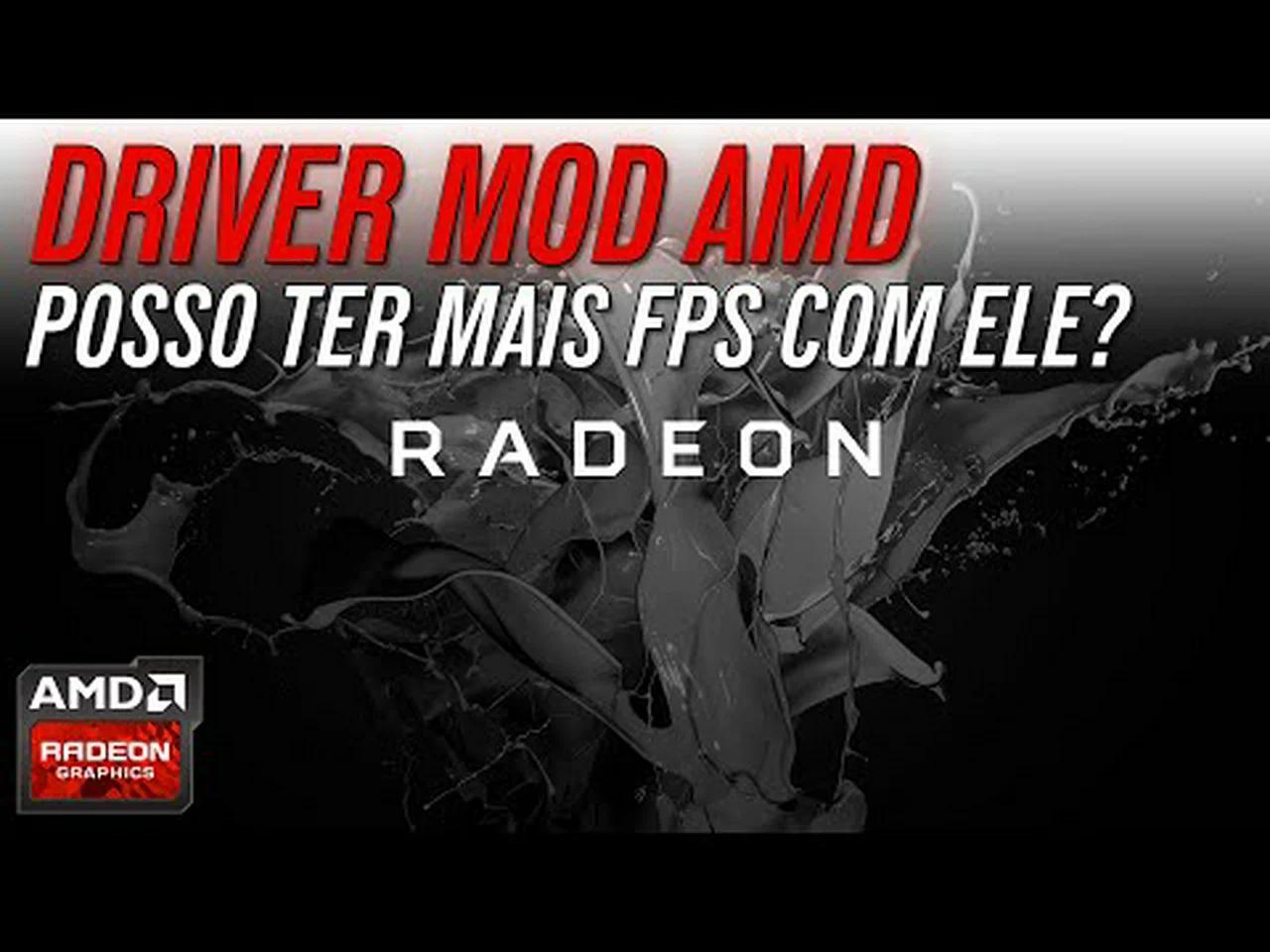 Instalar DRIVER MOD AMD - Como baixar e instalar - TUTORIAL. Libera a ...