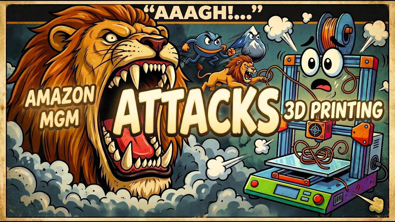 Amazon MGM Attacks 3D Printing