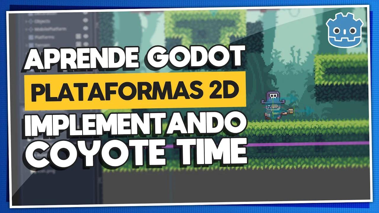 📣 HAGAMOS VIDEOJUEGOS #12 - CÓMO IMPLEMENTAR COYOTE TIME | Godot Engine 3