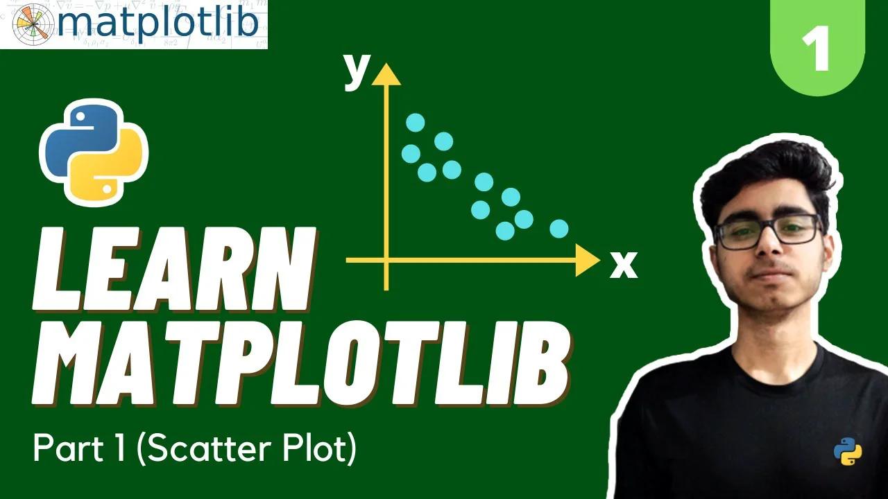 Scatter Plot in Matplotlib | Complete Tutorial Playlist | Data ... image.