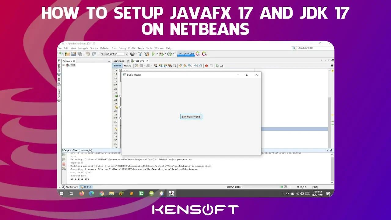 How To Setup Javafx Platform In Netbeans