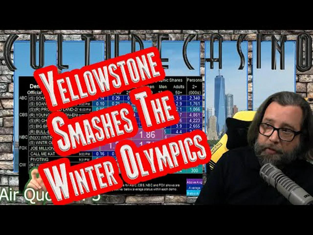 The Winter Olympics Ratings TANK! Day 1 Numbers Limp Behind Yellowstone