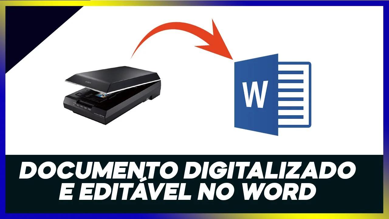 Como converter um documento digitalizado em um documento editável no ...