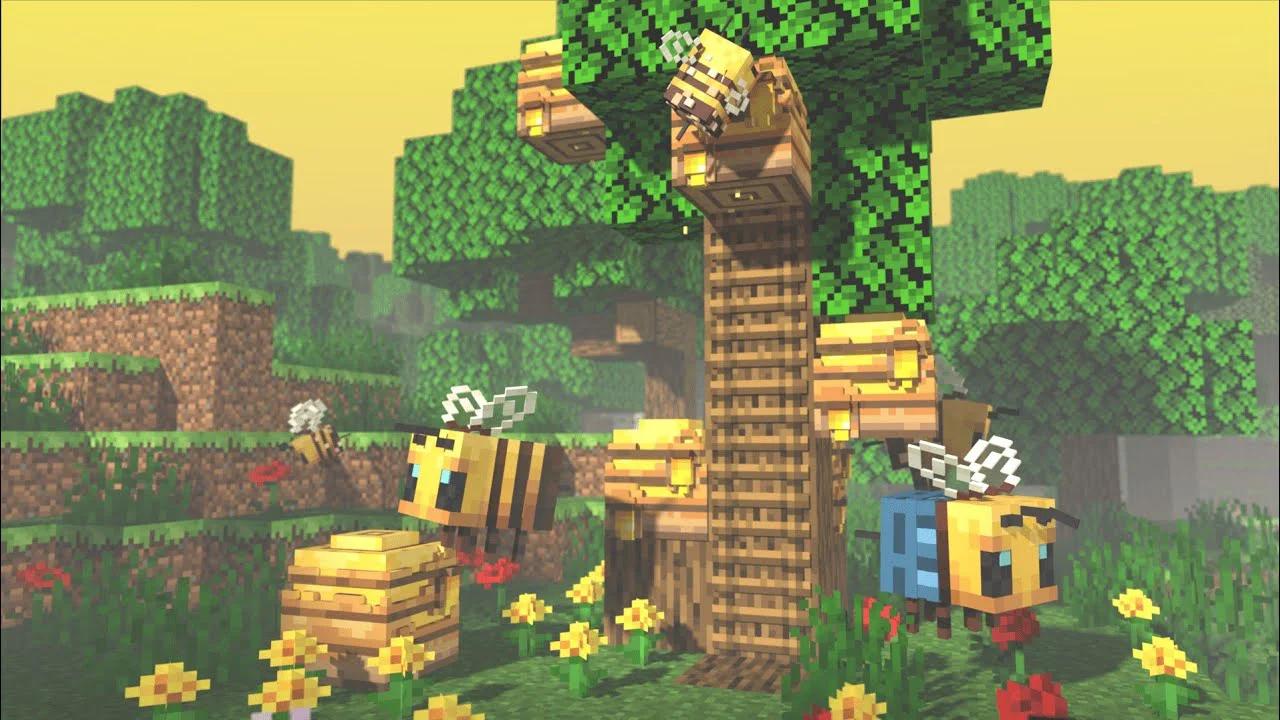 Unbelievable Minecraft Discovery: Witness the First Ever Natural Bee ...