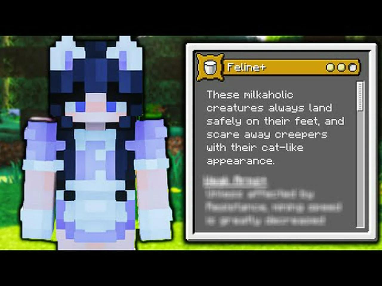 Feline Plus Origin Minecraft Origins Mod