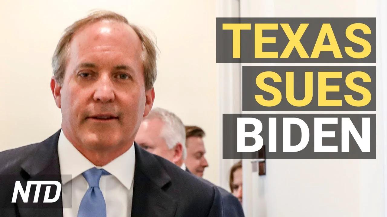 Texas AG Sues Biden Admin; National Guard: 'We Feel Betrayed'; Biden ...