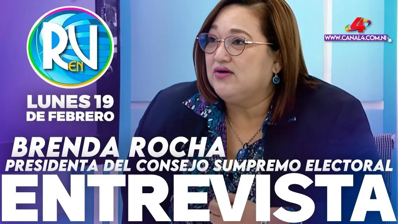 Magistrada presidenta del CSE, Brenda Rocha en la Revista En Vivo – 19 ...