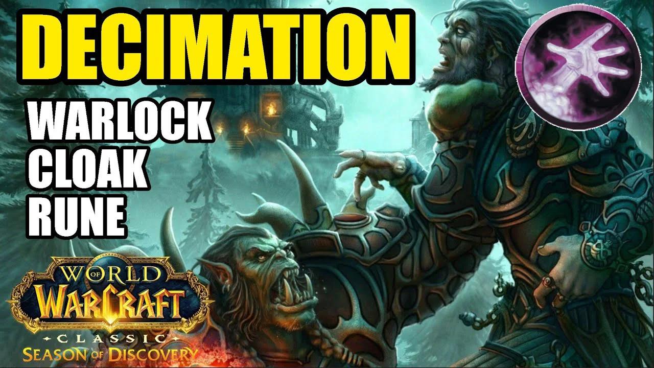 Warlock DECIMATION RUNE & Fel Scar Rift Locations Guide | WoW Classic ...