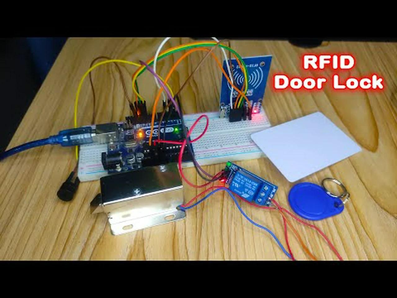 This Arduino-Based RFID Door Lock System Is Stronger & More Responsive ...