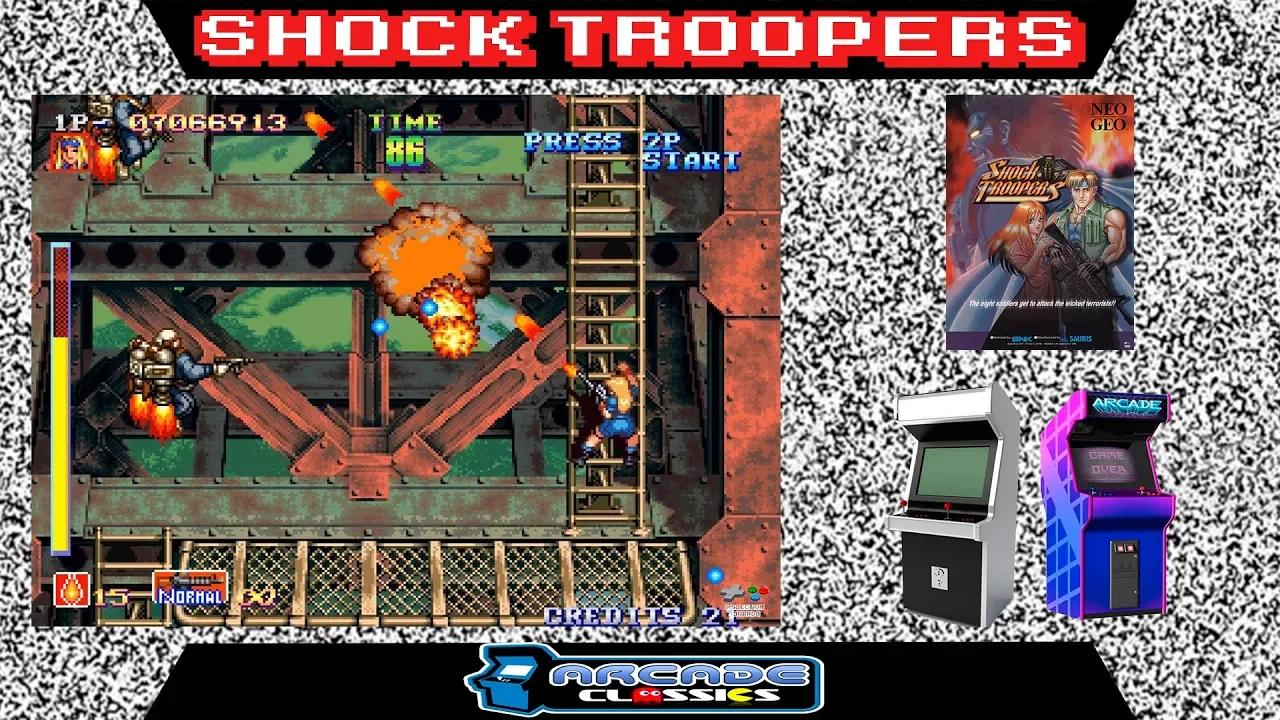Shock Troopers - Arcade [a] [Longplay]